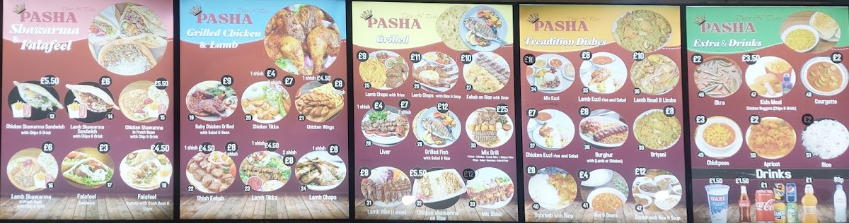 Pasha Restaurant Photo Menu 4