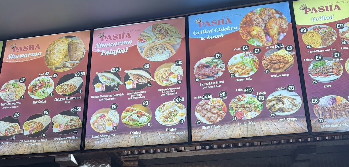 Pasha Restaurant Photo Menu 7
