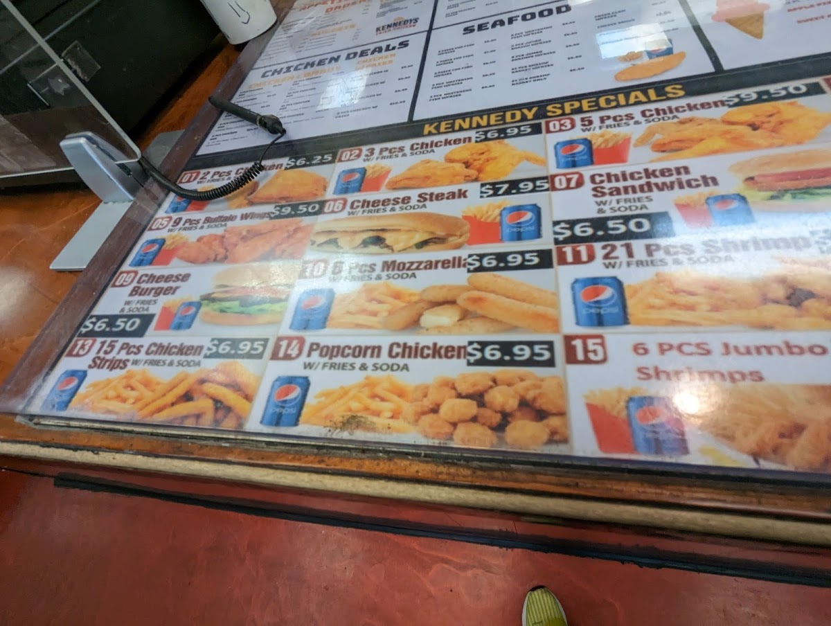 Kennedy Fried Chicken - Sunny’s Photo Menu 8