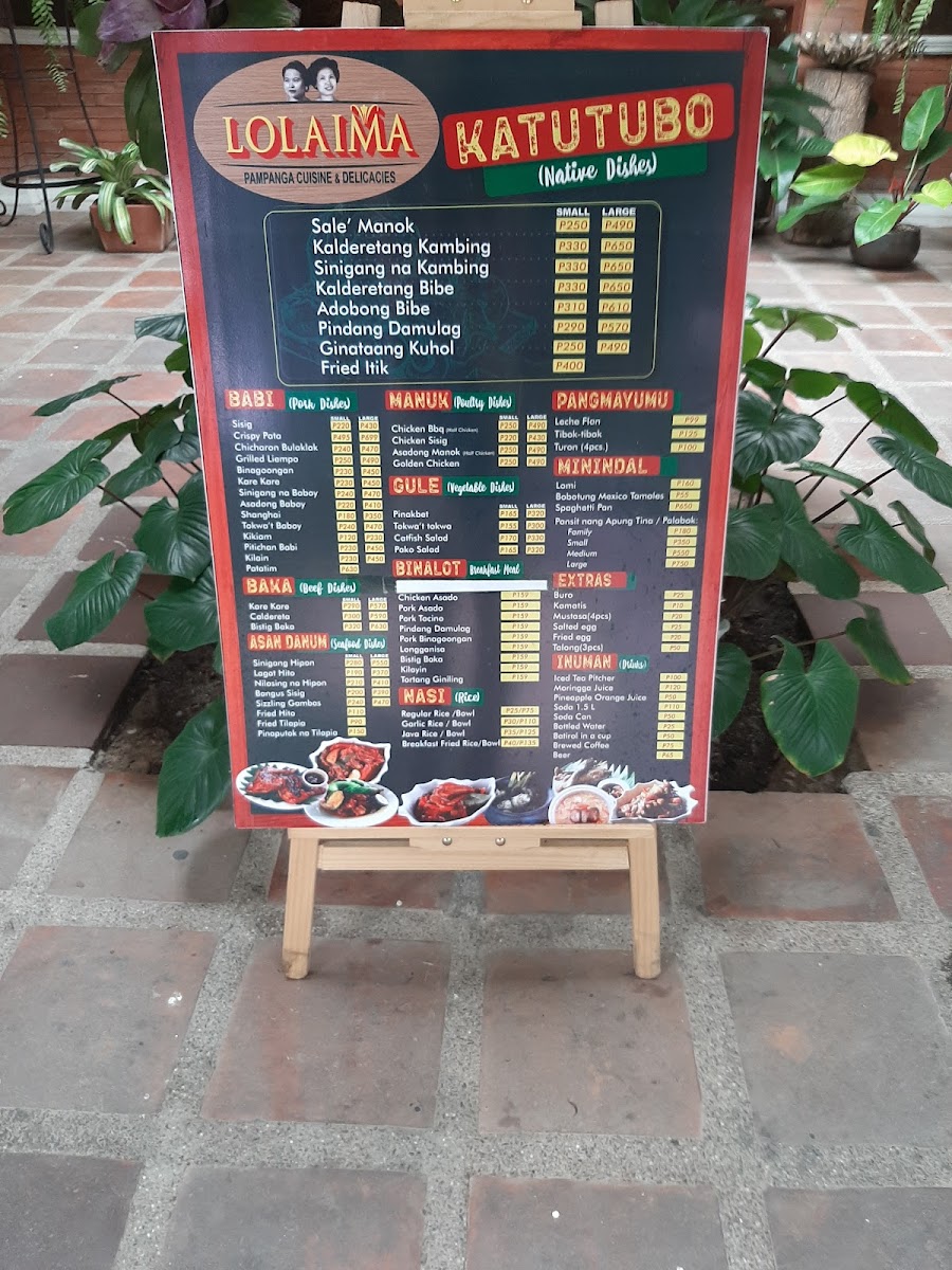 Lola Ima Pampanga Cuisine Photo Menu 4