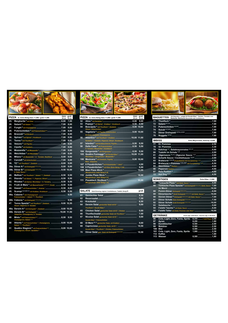 Burger Kebap Photo Menu 2