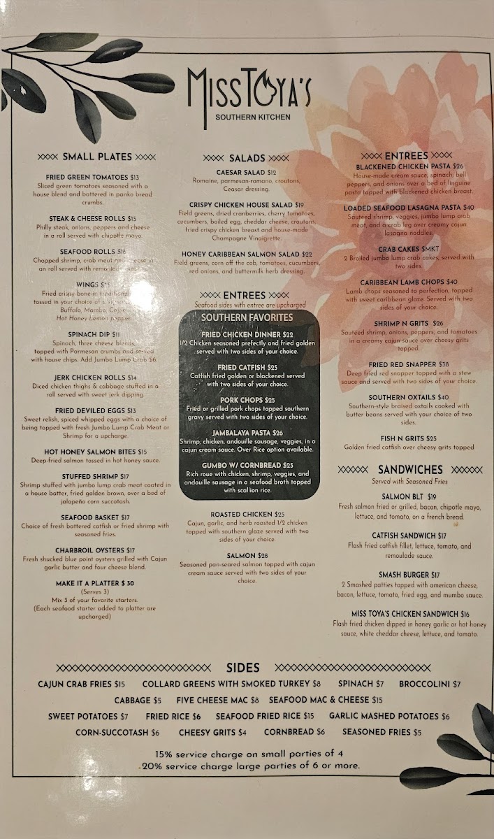 Miss Toya's Southern Kitchen - Gambrills Photo Menu 3