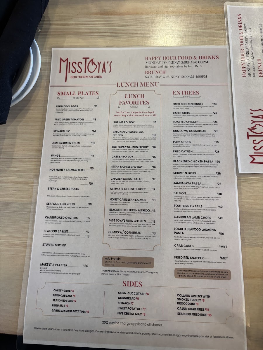 Miss Toya's Southern Kitchen - Gambrills Photo Menu 5