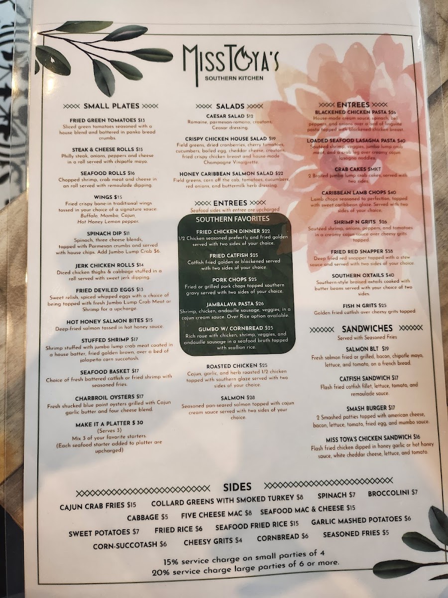 Miss Toya's Southern Kitchen - Gambrills Photo Menu 7
