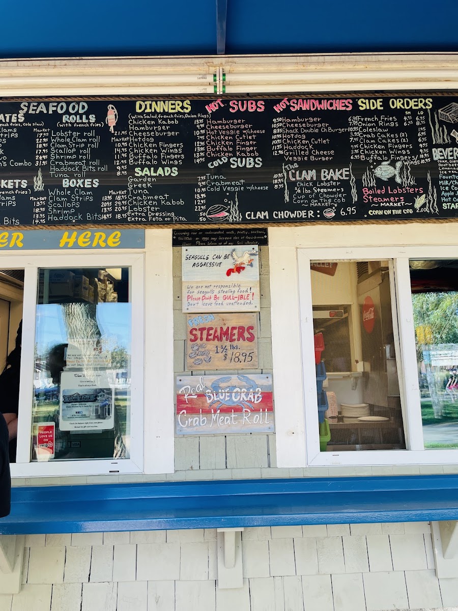 Clam Shack Photo Menu 6