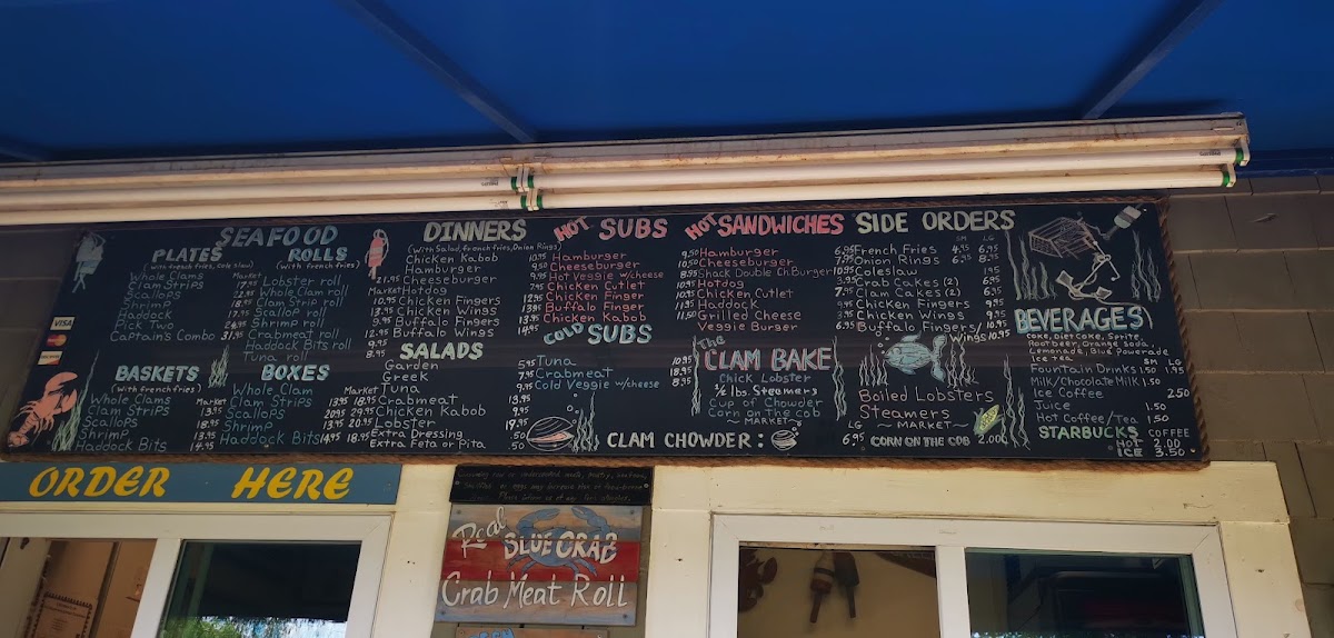 Clam Shack Photo Menu 8