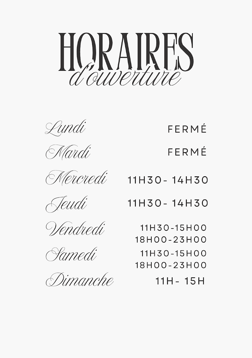 Le Bistro'Thym Photo Menu 2