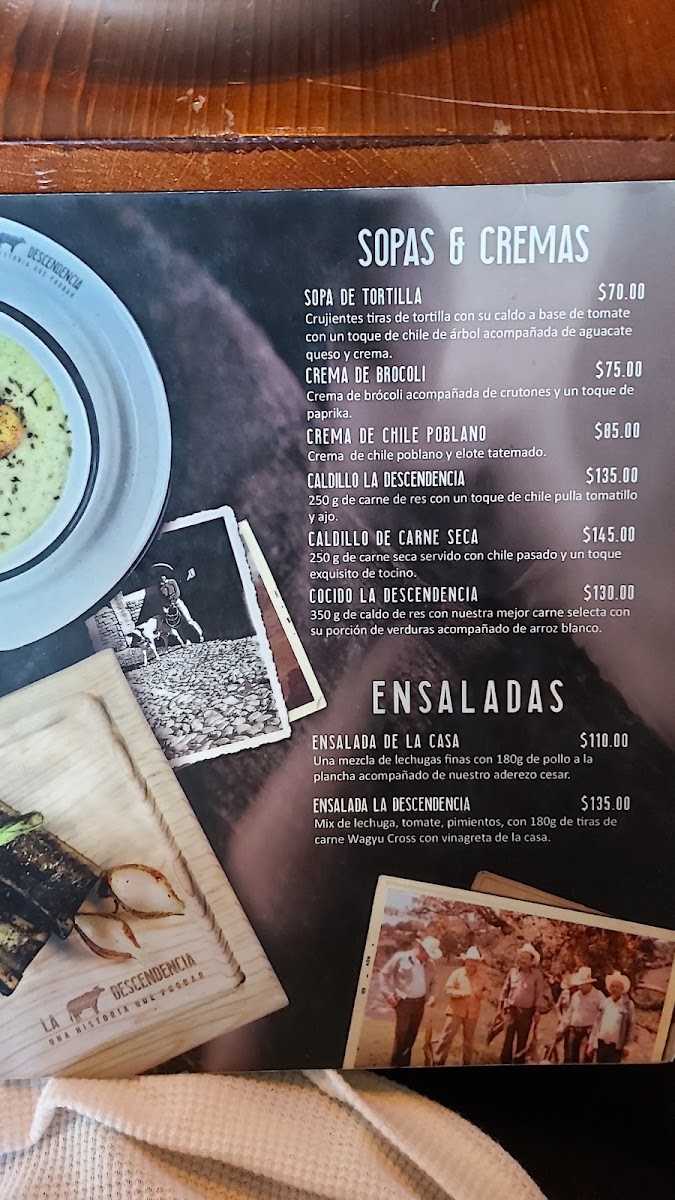 La Descendencia Restaurant Bar Photo Menu 10