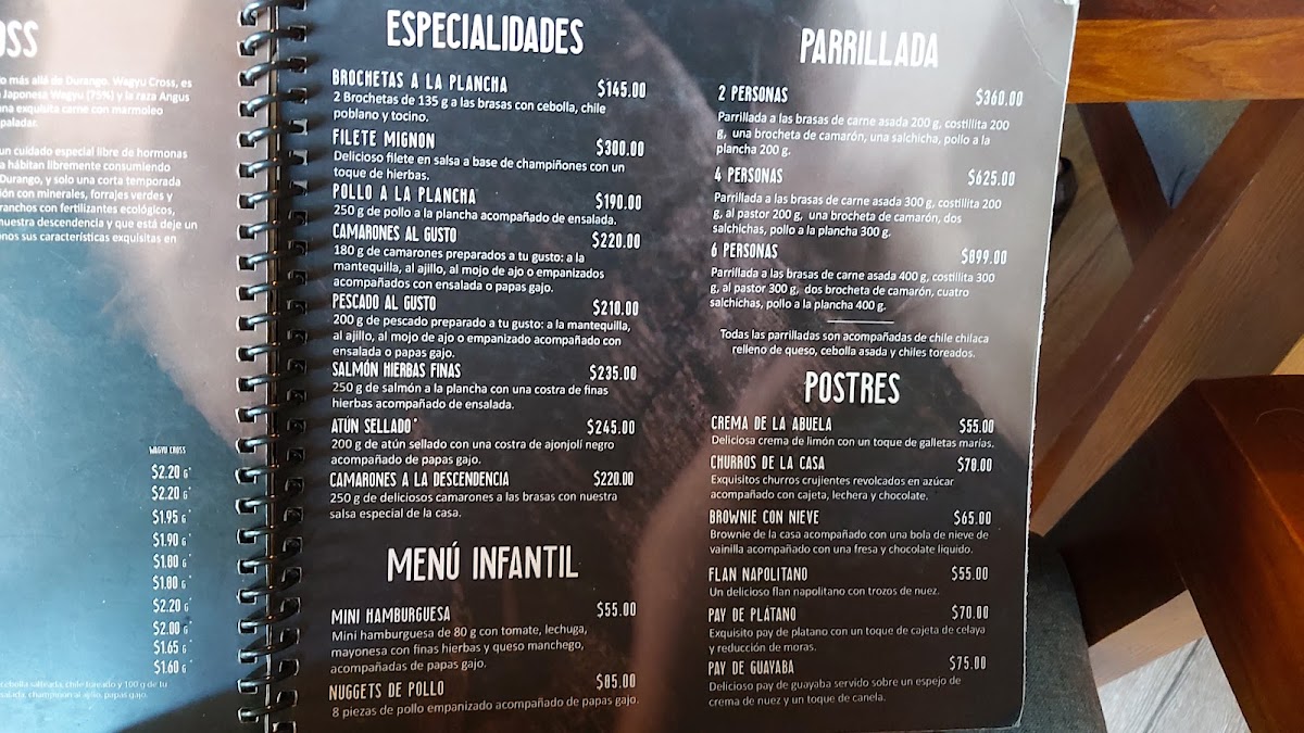 La Descendencia Restaurant Bar Photo Menu 6