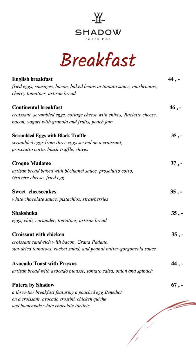 Shadow Resto & Bar | Kazimierz | Photo Menu 4