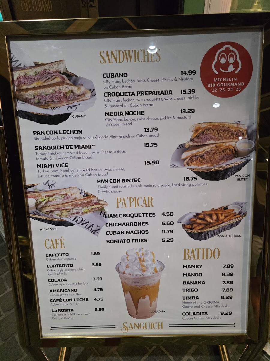 Sanguich Photo Menu 3