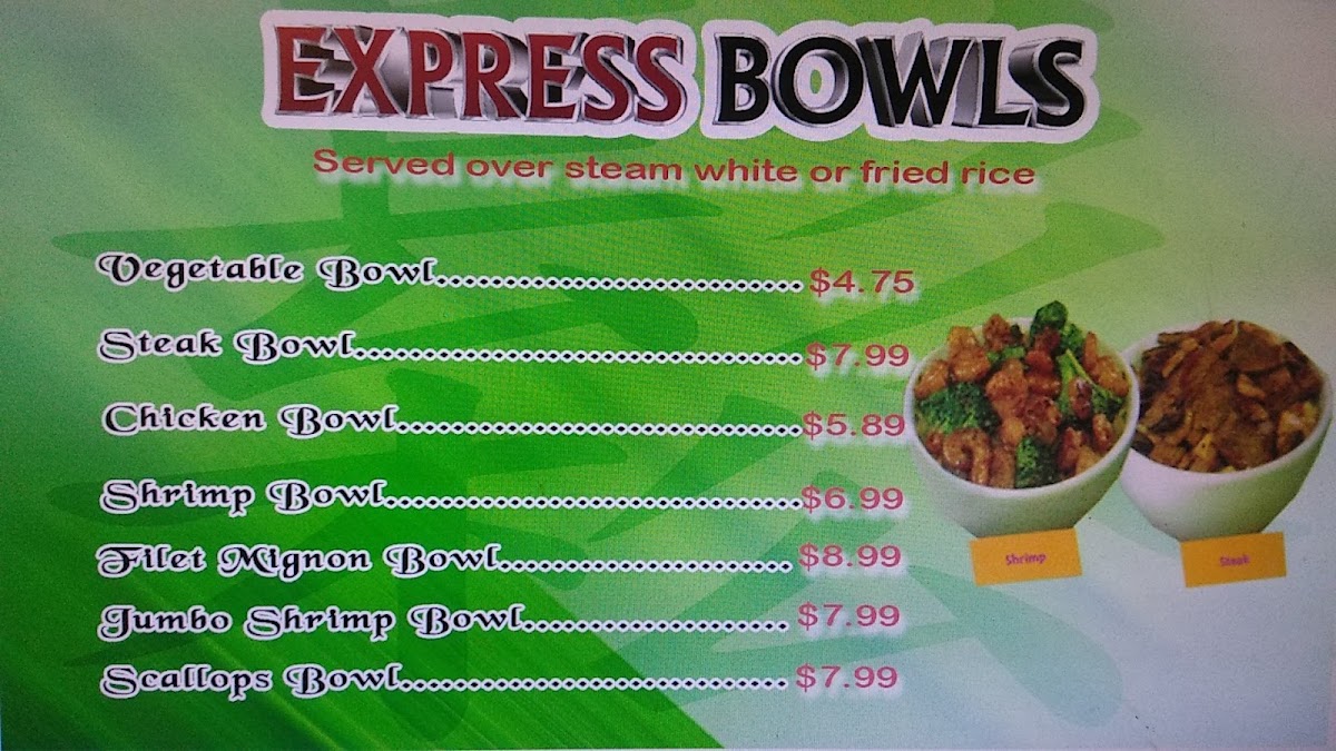 Tokyo's Express Photo Menu 7