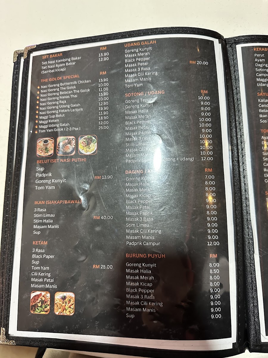 Golok Thai Food Setia Alam Photo Menu 10