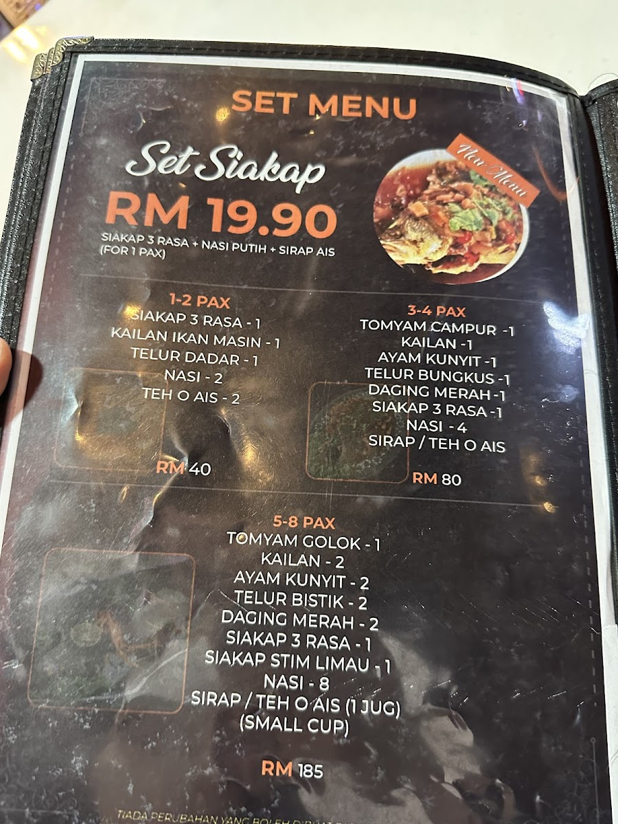 Golok Thai Food Setia Alam Photo Menu 6