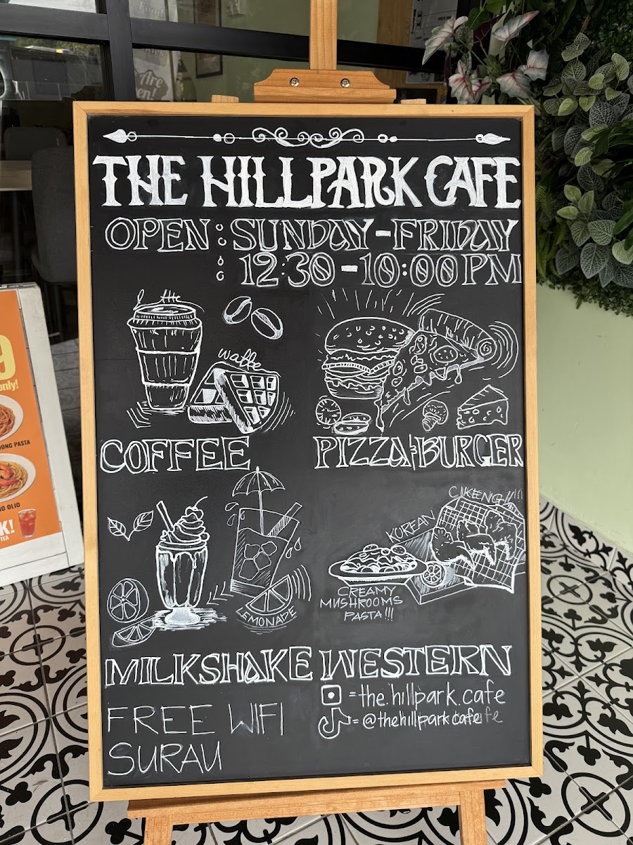 The Hillpark Cafe Photo Menu 10