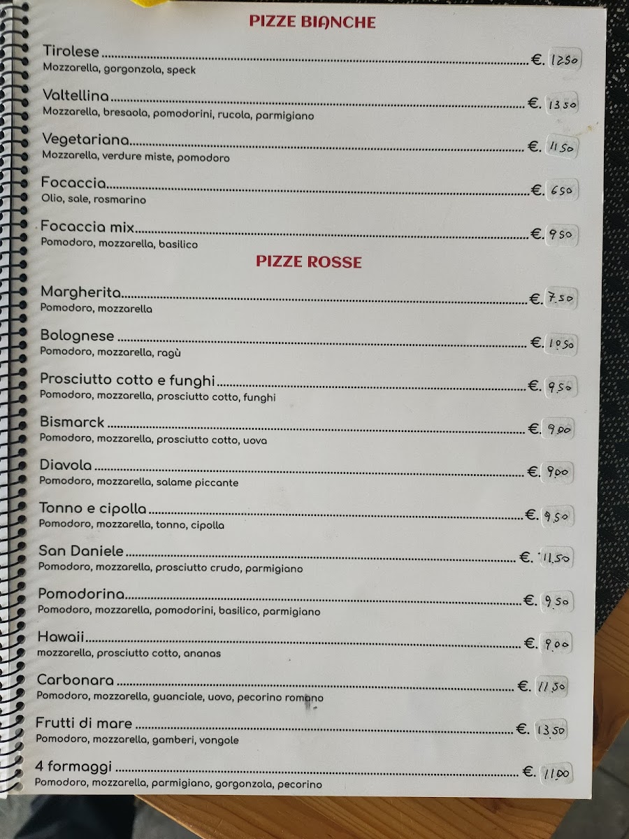 Brigante Feeling Food Photo Menu 3