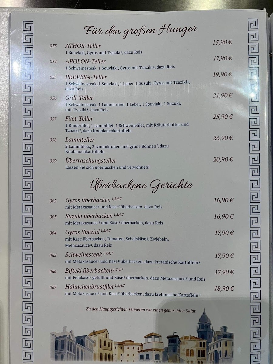 Restaurant Syrtaki Osloß Photo Menu 9