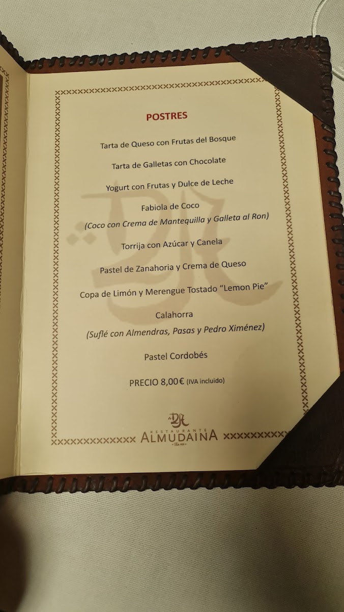 Restaurante Almudaina Photo Menu 9