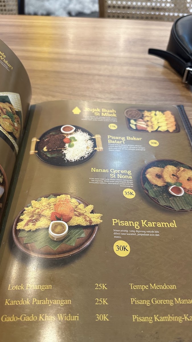 Widuri Restaurant Photo Menu 3
