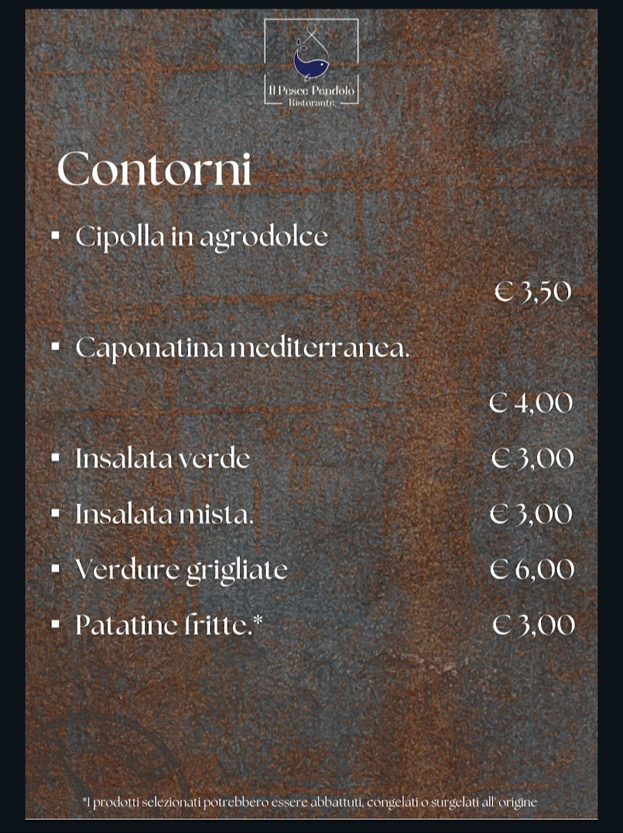 Ristorante il Pesce Pendolo 'by il Pirata' Photo Menu 2