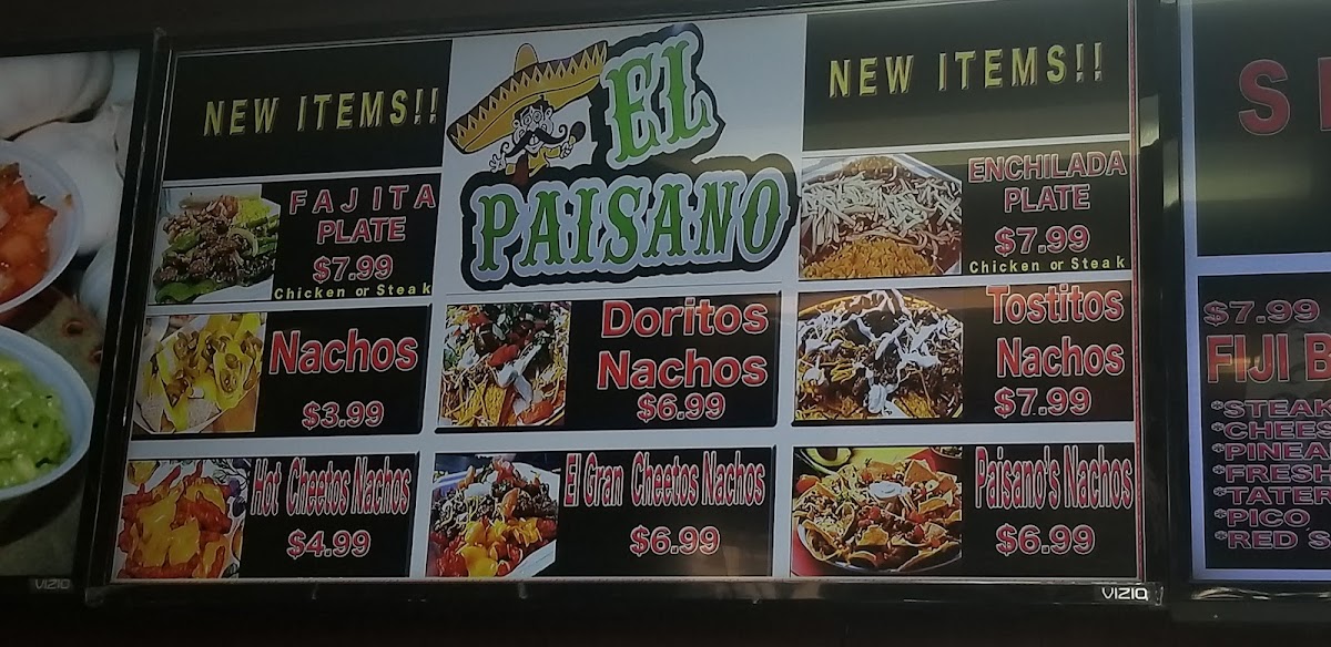 El Paisano Market Photo Menu 4