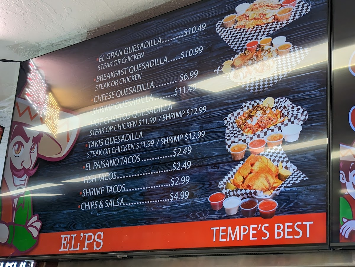 El Paisano Market Photo Menu 5