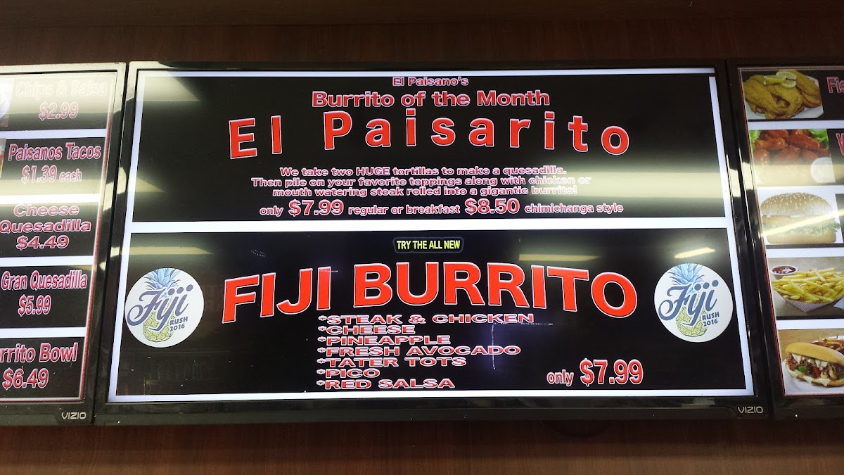 El Paisano Market Photo Menu 6