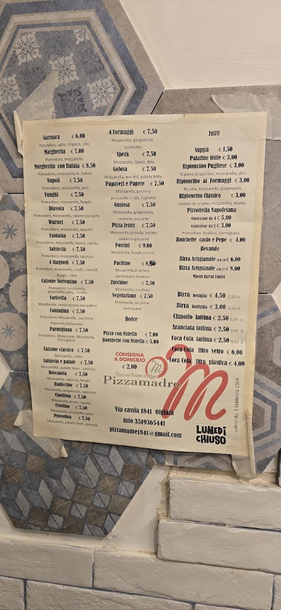 Pizzamadre Photo Menu 1