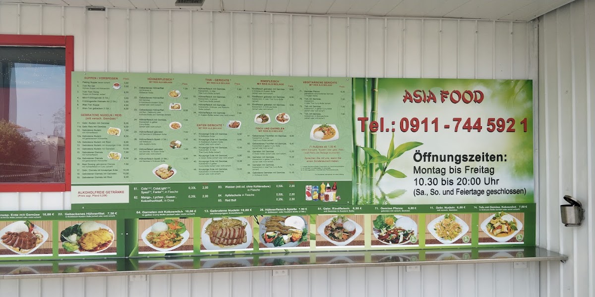 Asia Food Imbiss Photo Menu 5