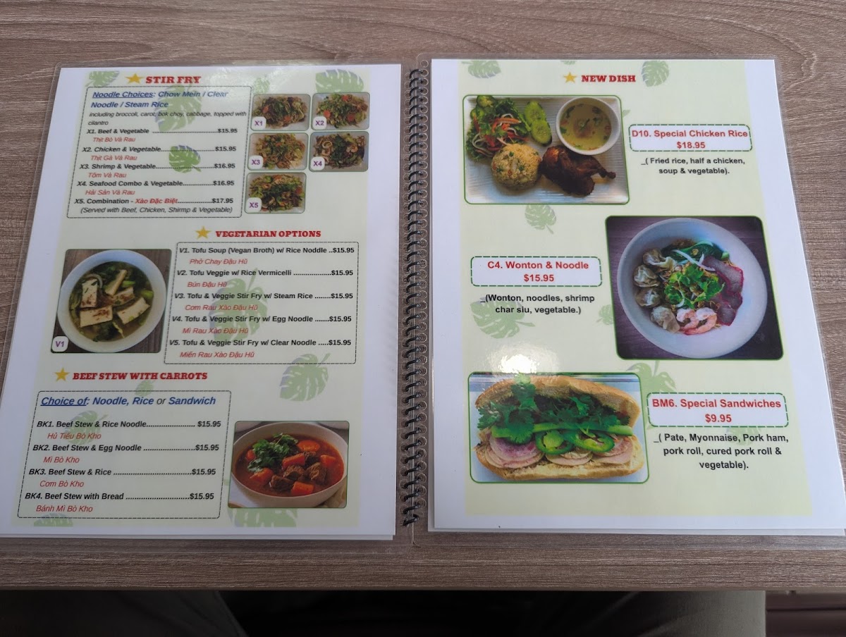 PHO STAR, VIETNAMESE NOODLE & GRILL Photo Menu 6