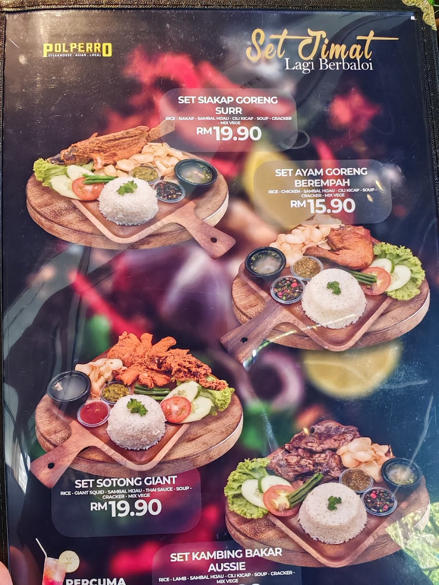 Polperro Steak House Bukit Jelutong Photo Menu 10