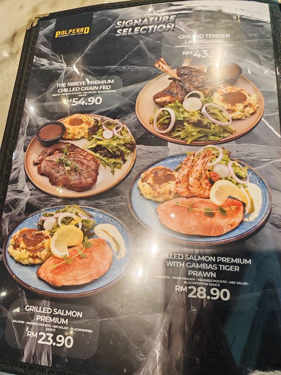 Polperro Steak House Bukit Jelutong Photo Menu 6