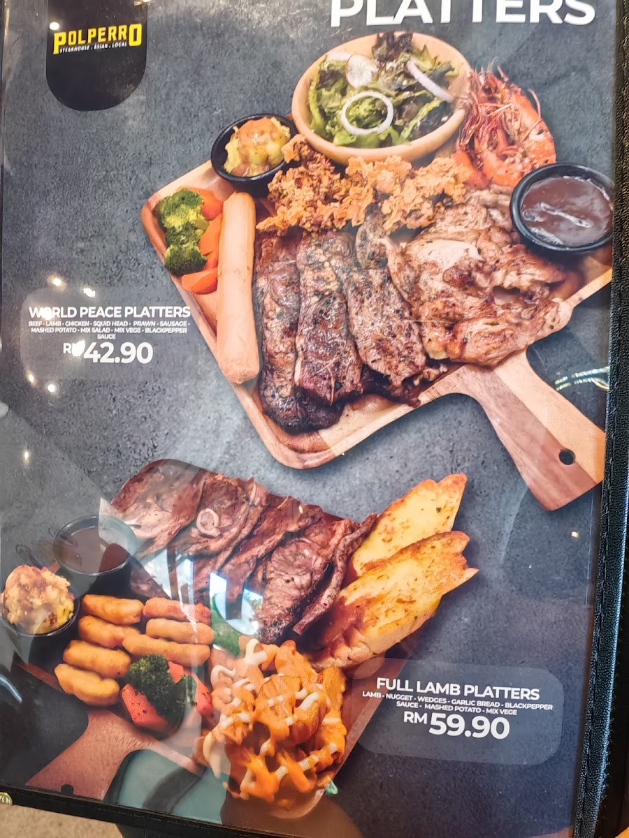 Polperro Steak House Bukit Jelutong Photo Menu 9
