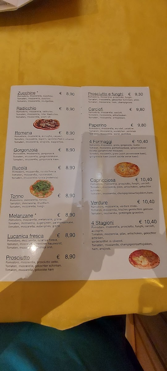 Pizzeria Tre Novembre Photo Menu 8