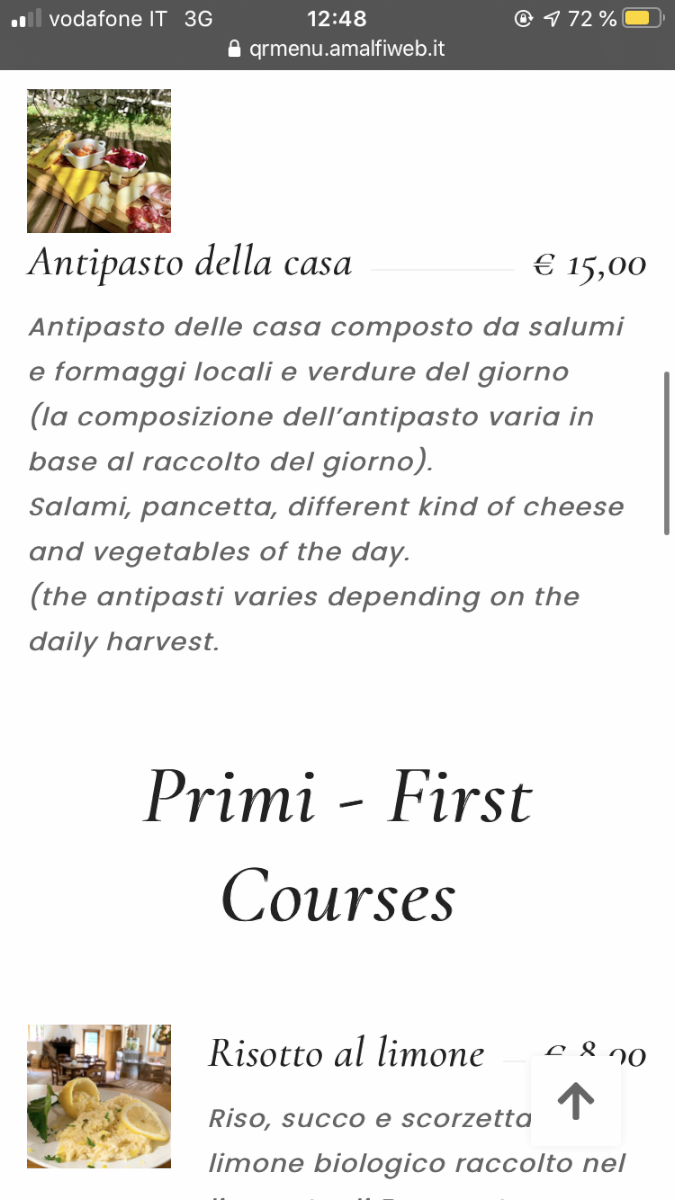 Agricola Fore Porta Photo Menu 9