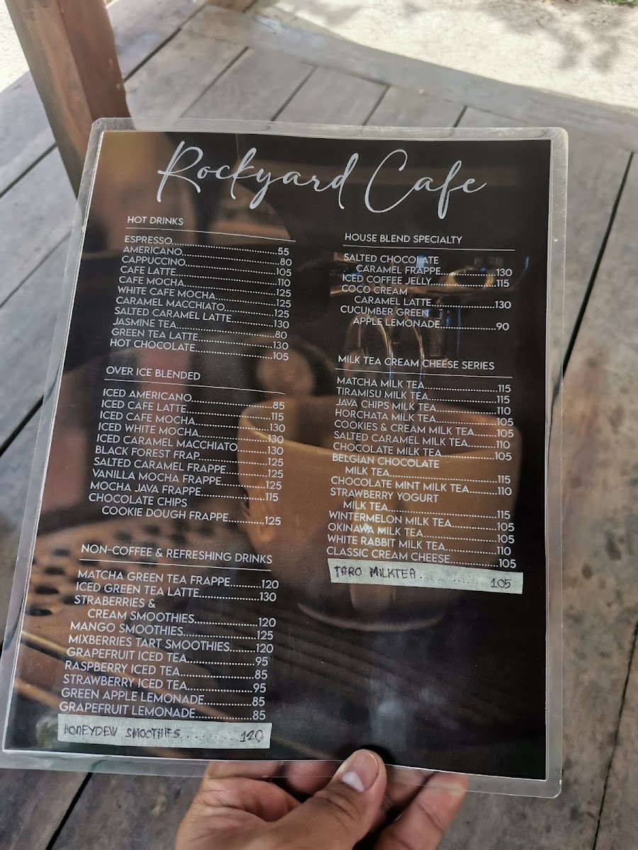 Rockyard Café Photo Menu 6