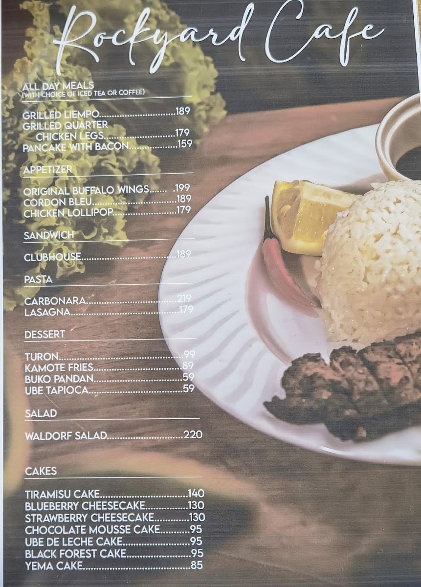 Rockyard Café Photo Menu 8