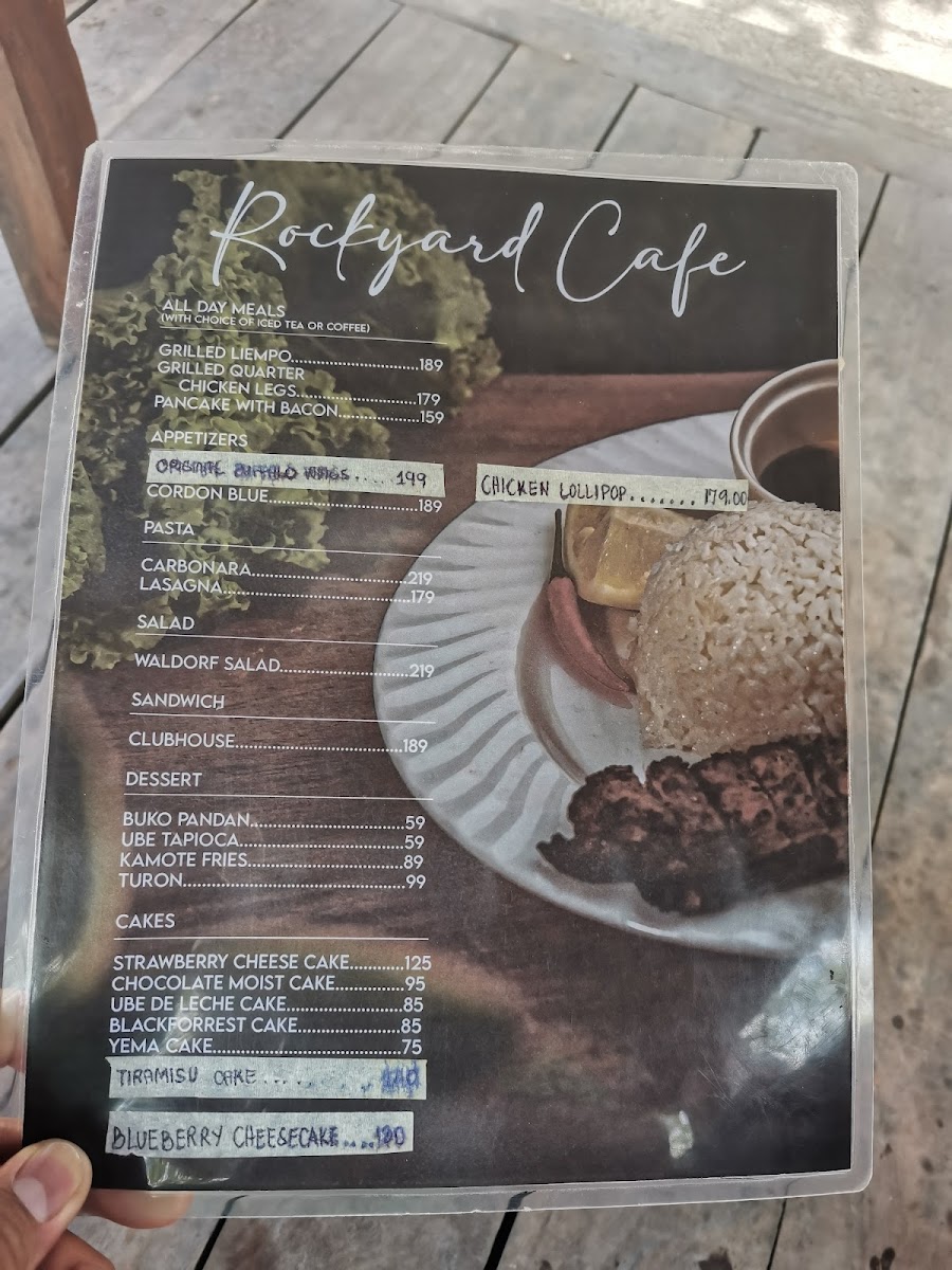Rockyard Café Photo Menu 9
