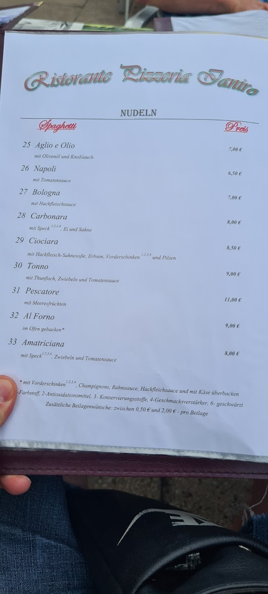 Ristorante Pizzeria Ianiro Photo Menu 1