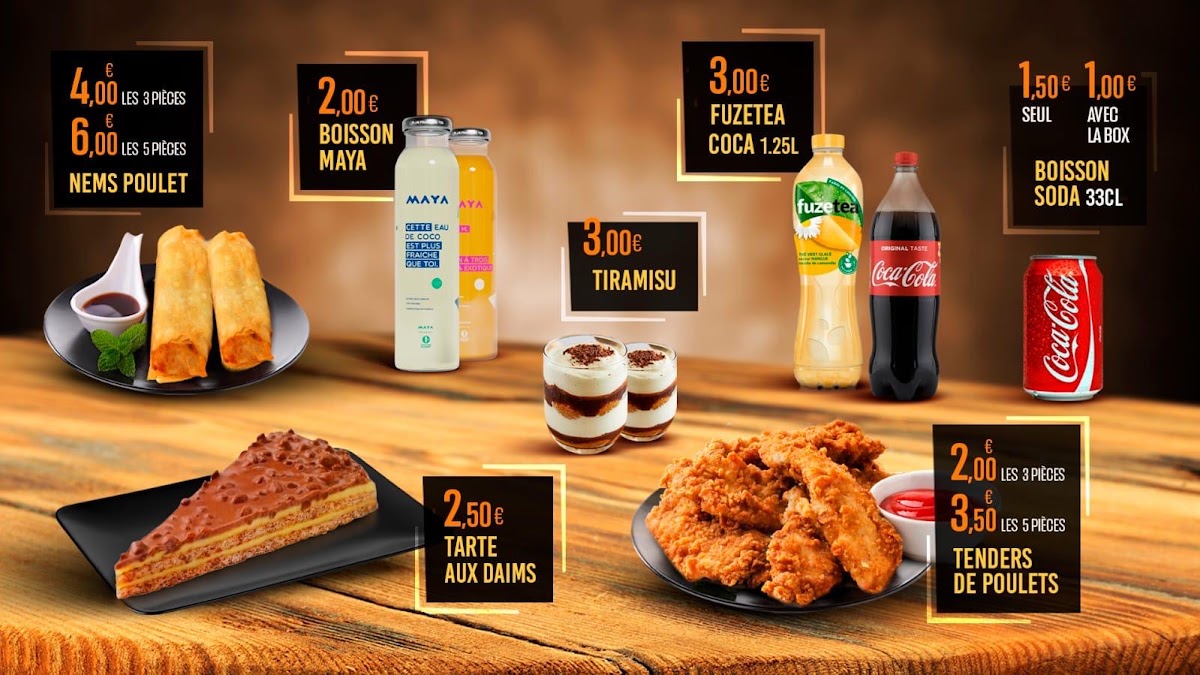 KROUSTY FACTORY SEVRAN Photo Menu 1