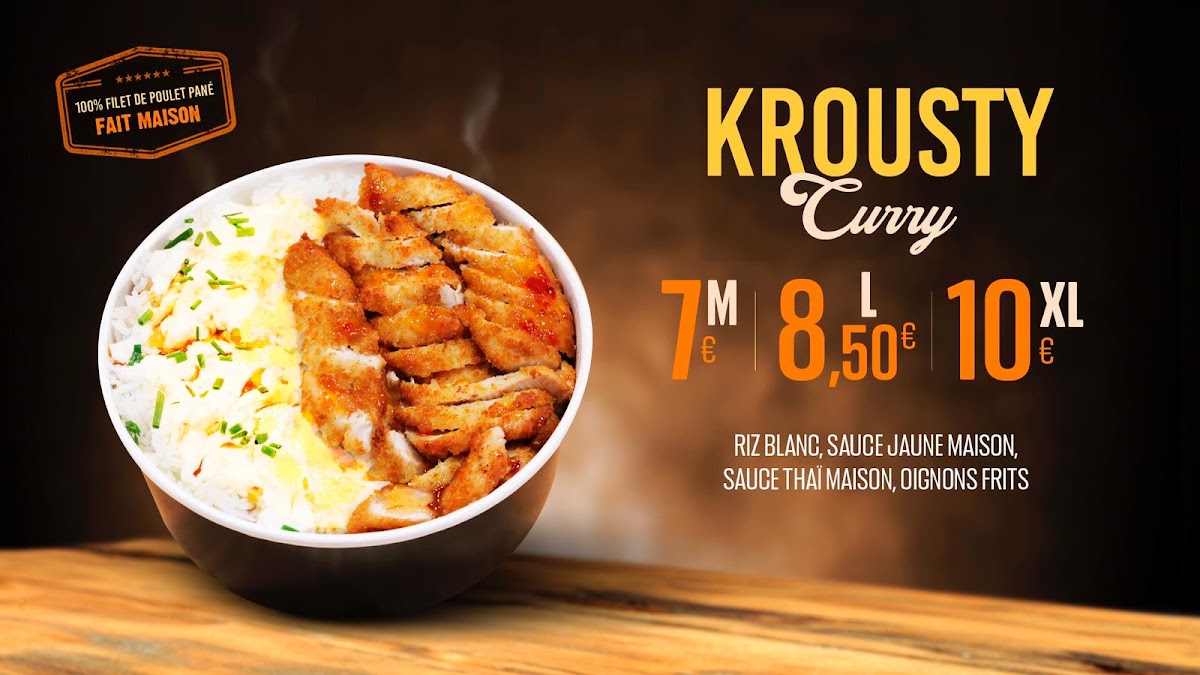 KROUSTY FACTORY SEVRAN Photo Menu 2