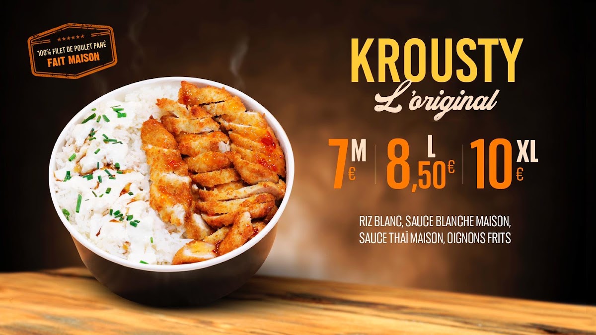 KROUSTY FACTORY SEVRAN Photo Menu 4
