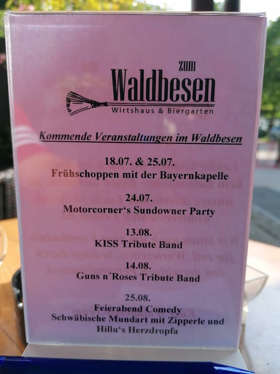 Zum Waldbesen Photo Menu 6