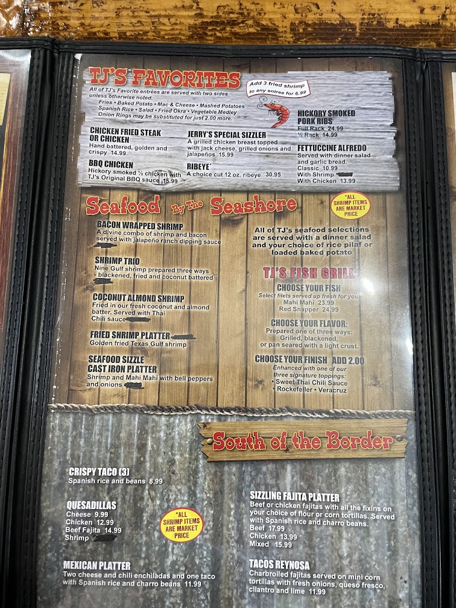 Tom and Jerry's, Bar & Grill Photo Menu 10