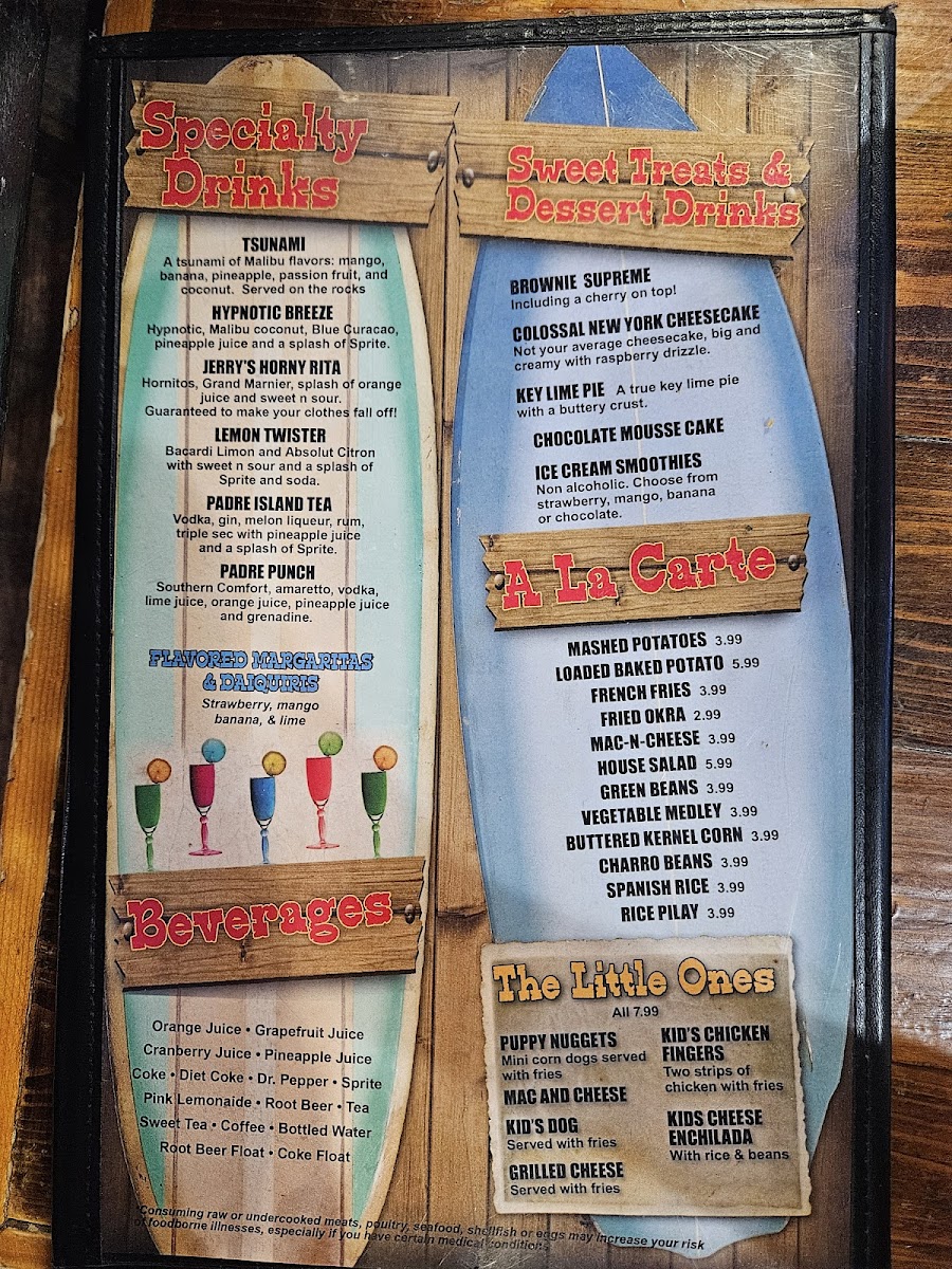Tom and Jerry's, Bar & Grill Photo Menu 5