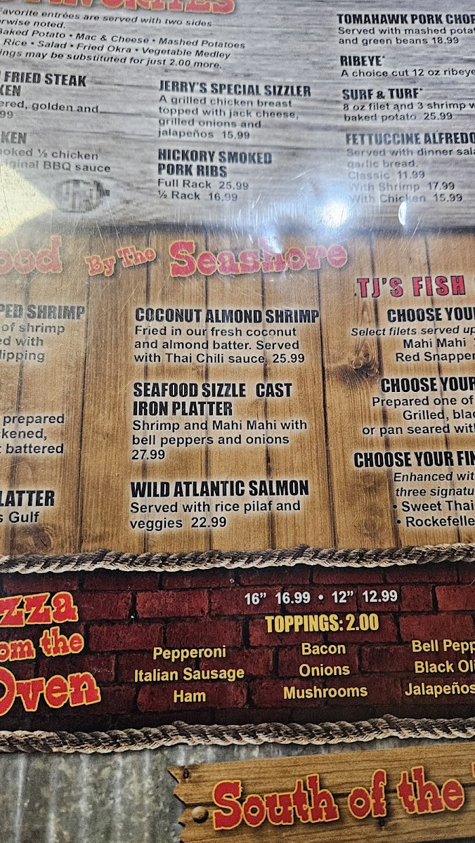 Tom and Jerry's, Bar & Grill Photo Menu 7