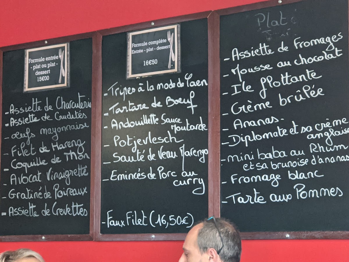 Restaurant Au Coeur de Lihons Photo Menu 1