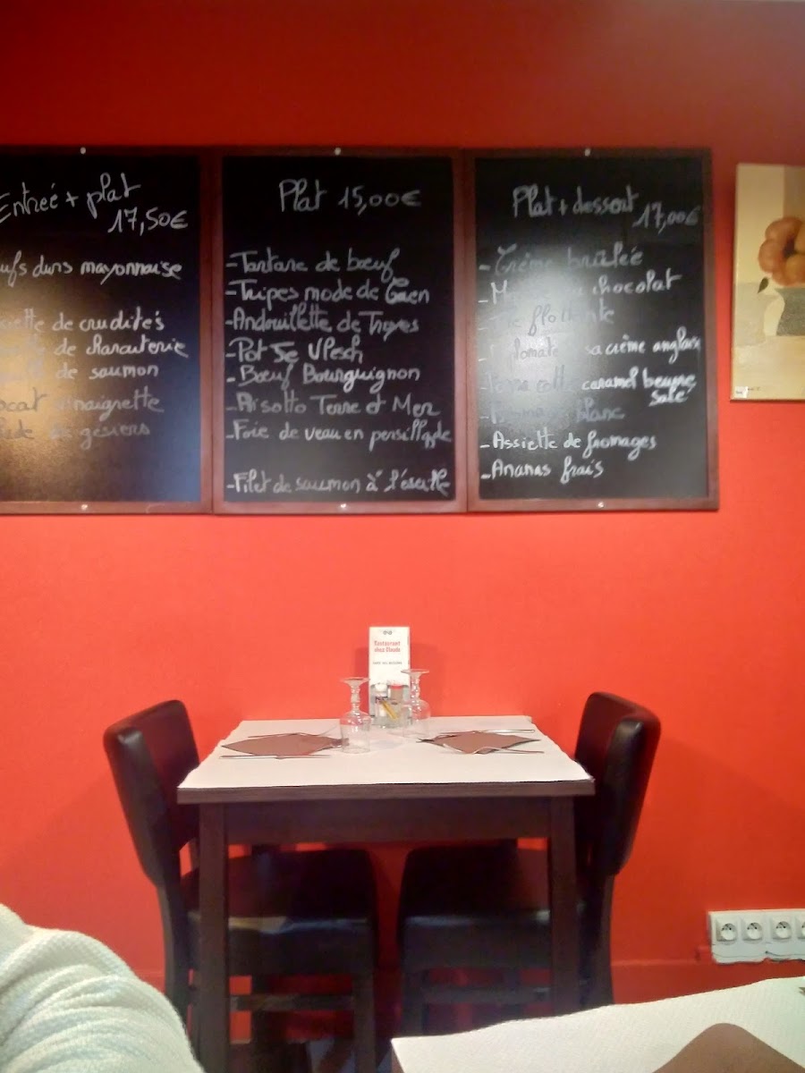 Restaurant Au Coeur de Lihons Photo Menu 2