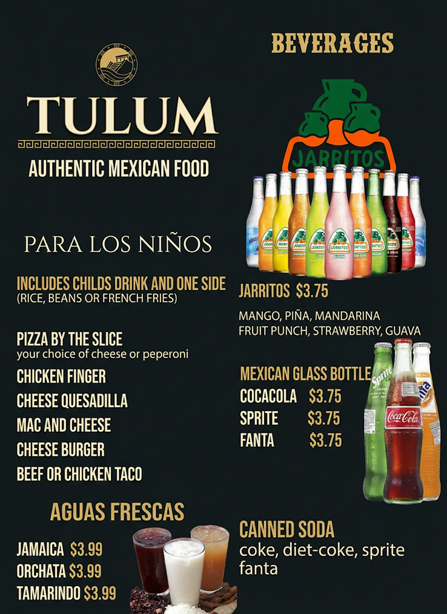 Tulum Mexican Restaurante & Cantina Photo Menu 5