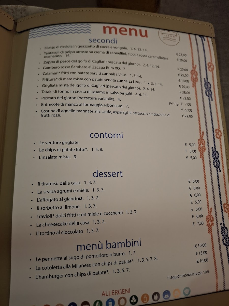 Ristorante Litus Photo Menu 3